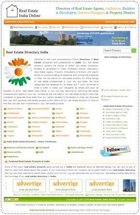 India Real Estate Directory
